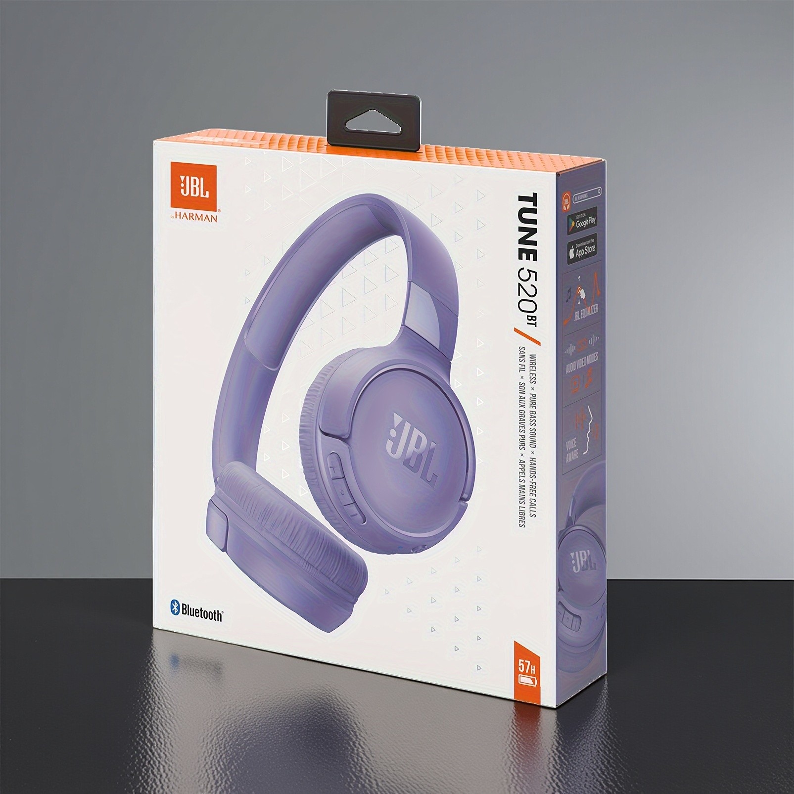JBL Tune 520BT Wireless Headphones  Pure Sound, Wireless Freedom
