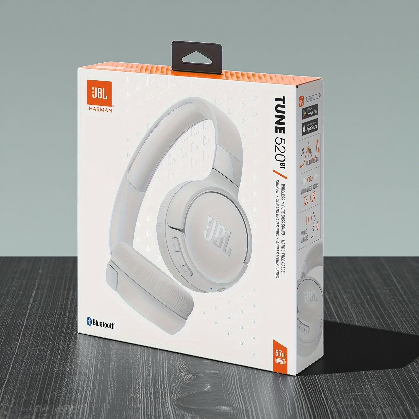 JBL Tune 520BT Wireless Headphones  Pure Sound, Wireless Freedom