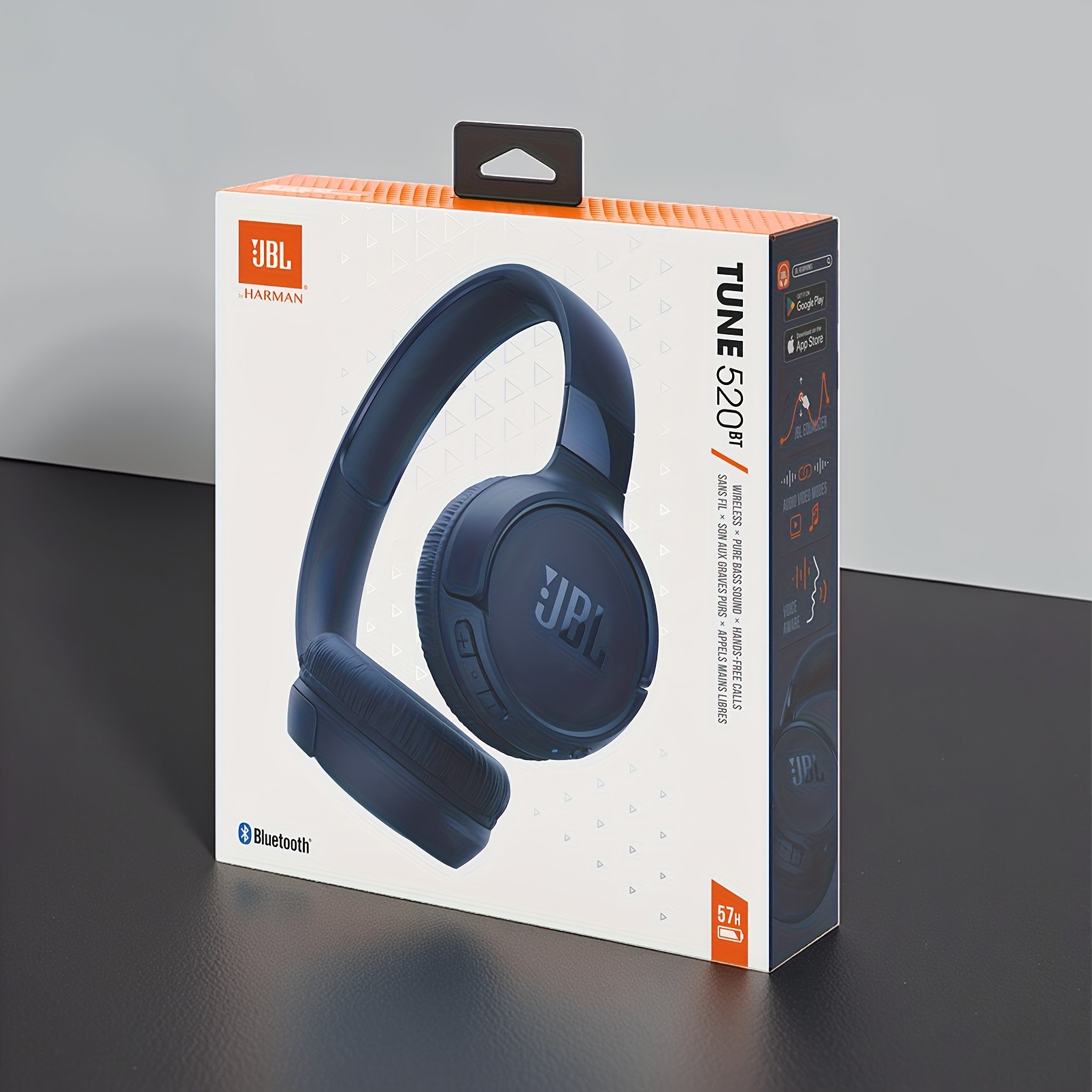 JBL Tune 520BT Wireless Headphones  Pure Sound, Wireless Freedom
