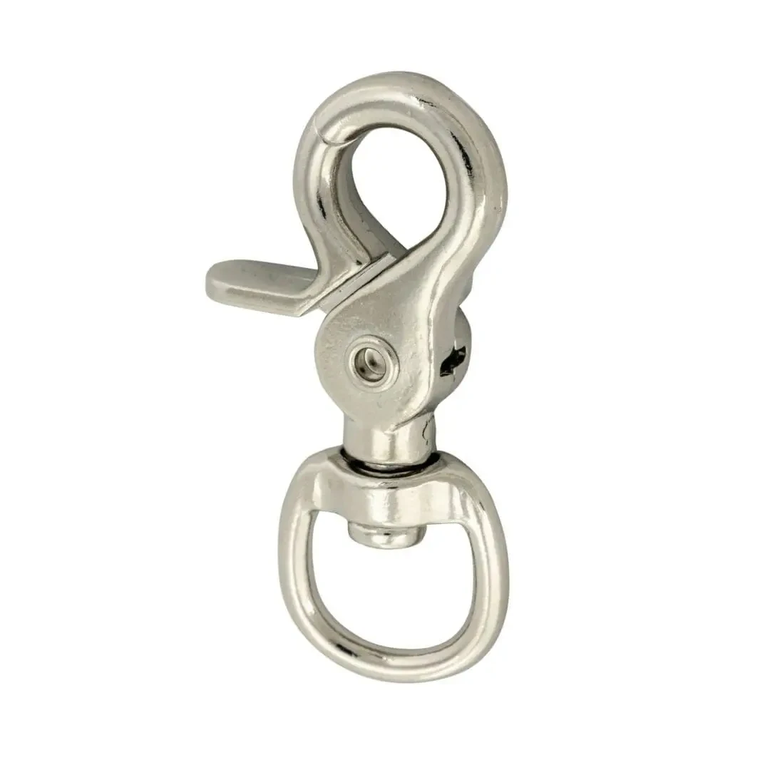 REIN SCISSOR SNAP NICKEL PLATED ZINC