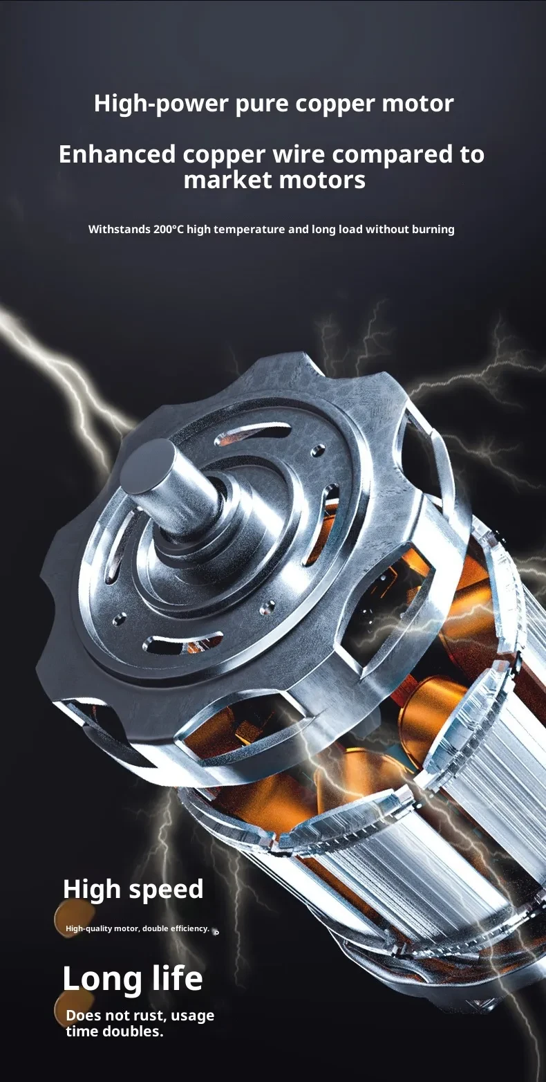 Multifunctional Lithium Electric Drill Screwdriver Set