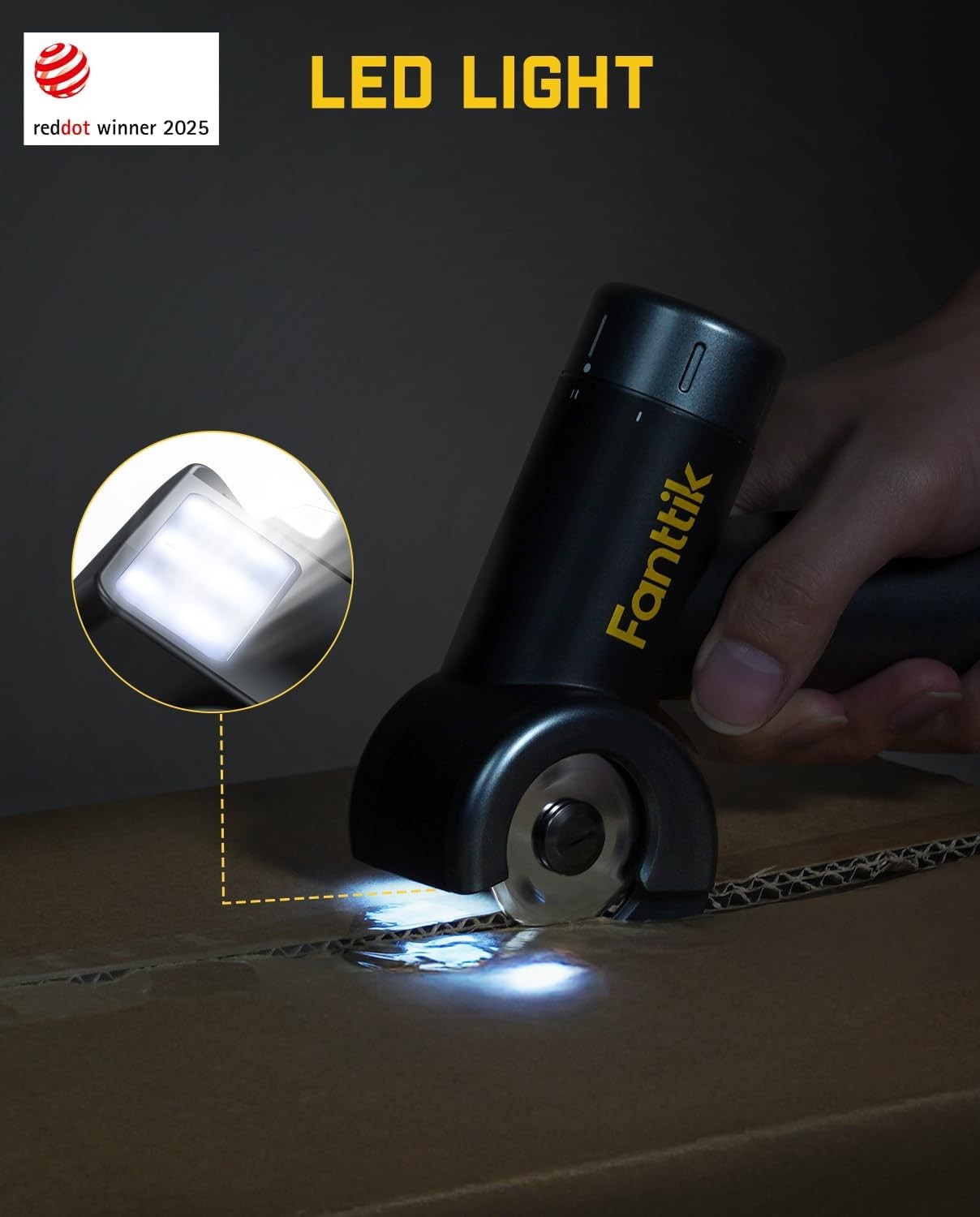 SliceMaster Mini Electric Rotary Scissors  Handheld Circular Cutting Machine