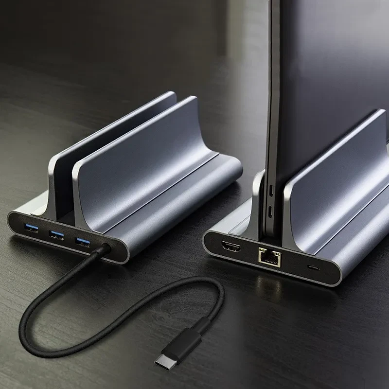 Luwei laptop UHB vertical stand type-c docking station