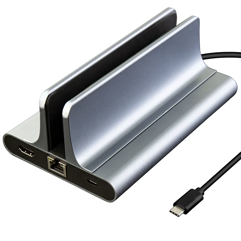 Luwei laptop UHB vertical stand type-c docking station