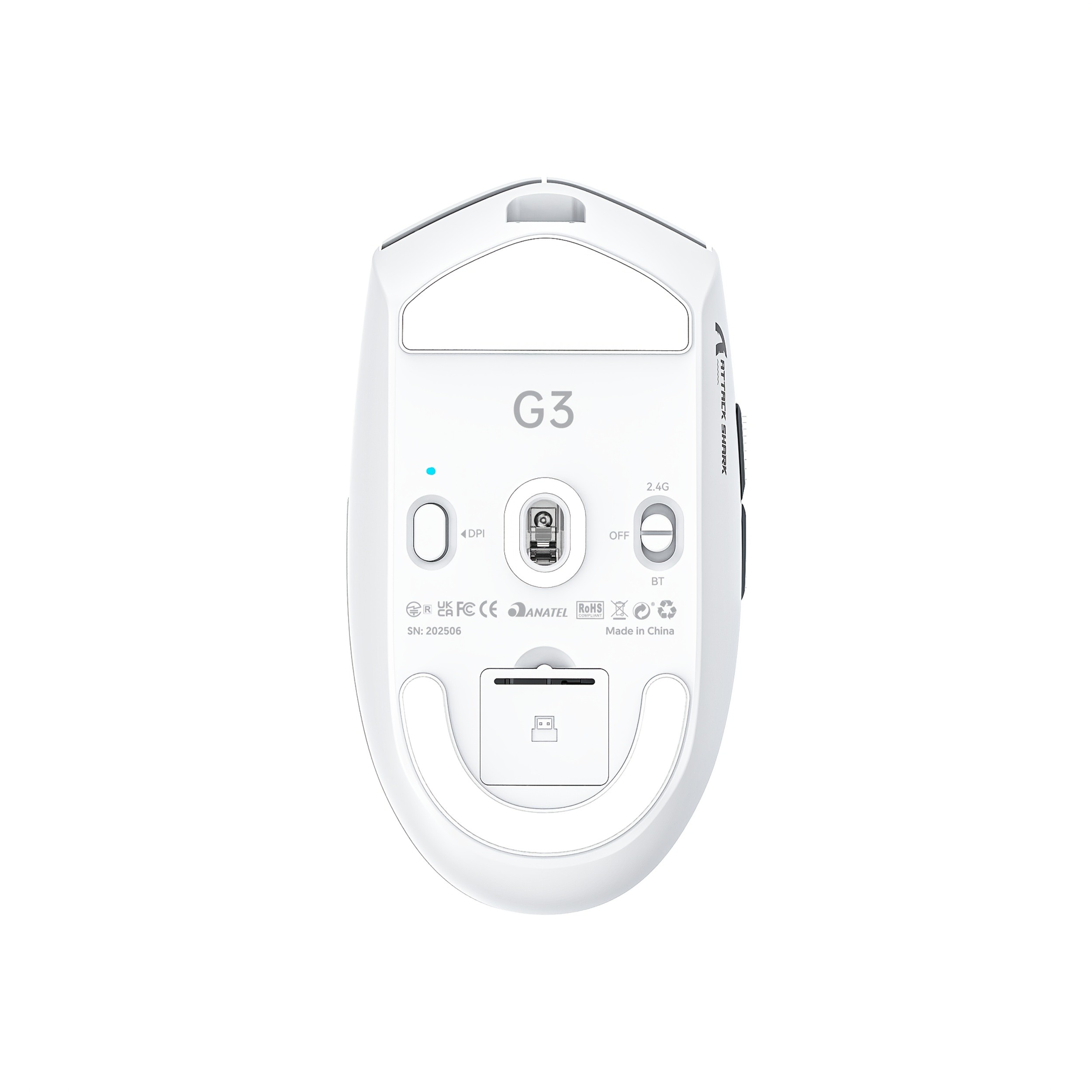 ATTACK SHARK G3 Tri-Mode Wireless Gaming Mouse Ultimate Precision for NZ Gamers