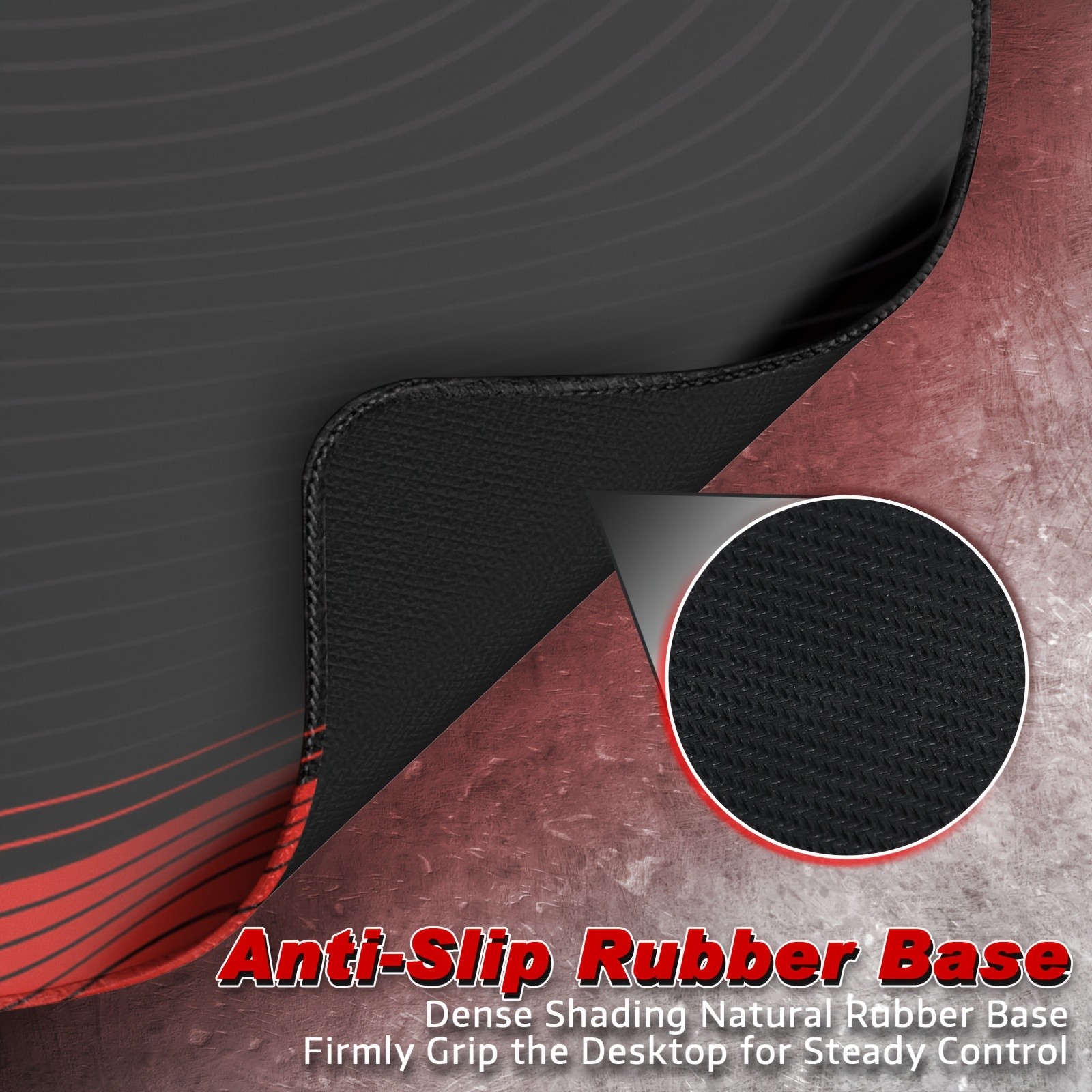 ATTACK SHARK CM02 Large Gaming Mouse Pad  Precision, Comfort, and Style for NZ Desks