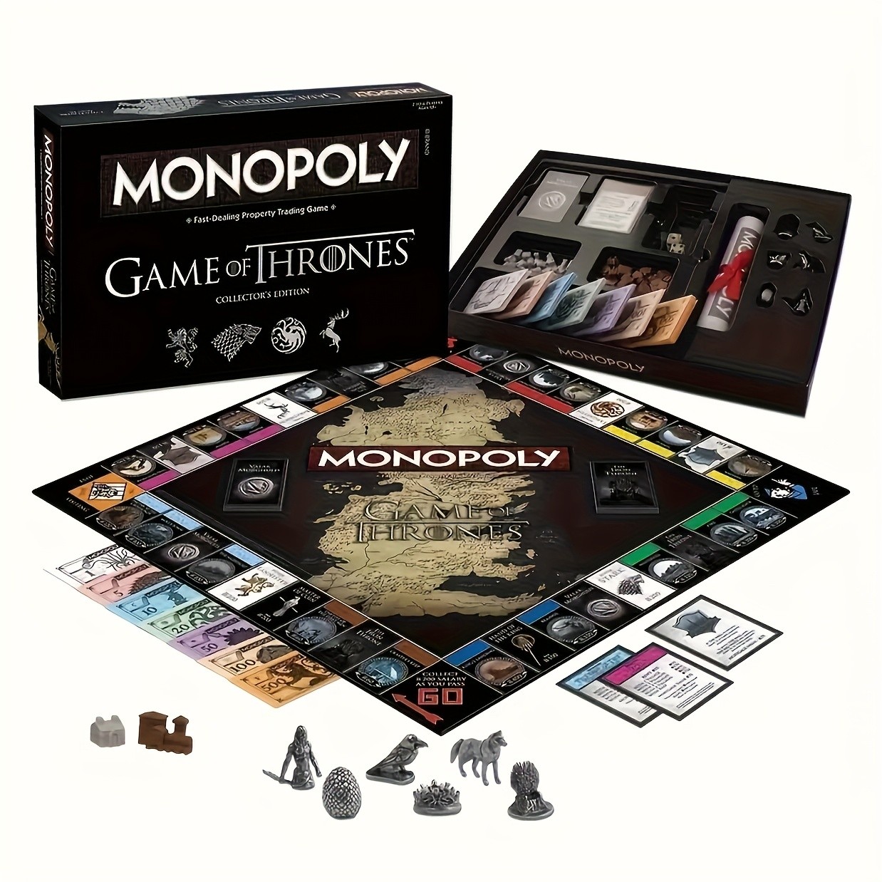 Hasbro Game of Thrones Monopoly Deluxe
