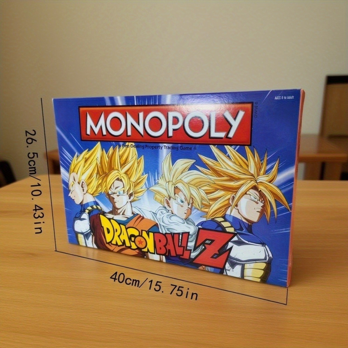 Hasbro Monopoly: Dragon Ball High-Quality Party Board Game