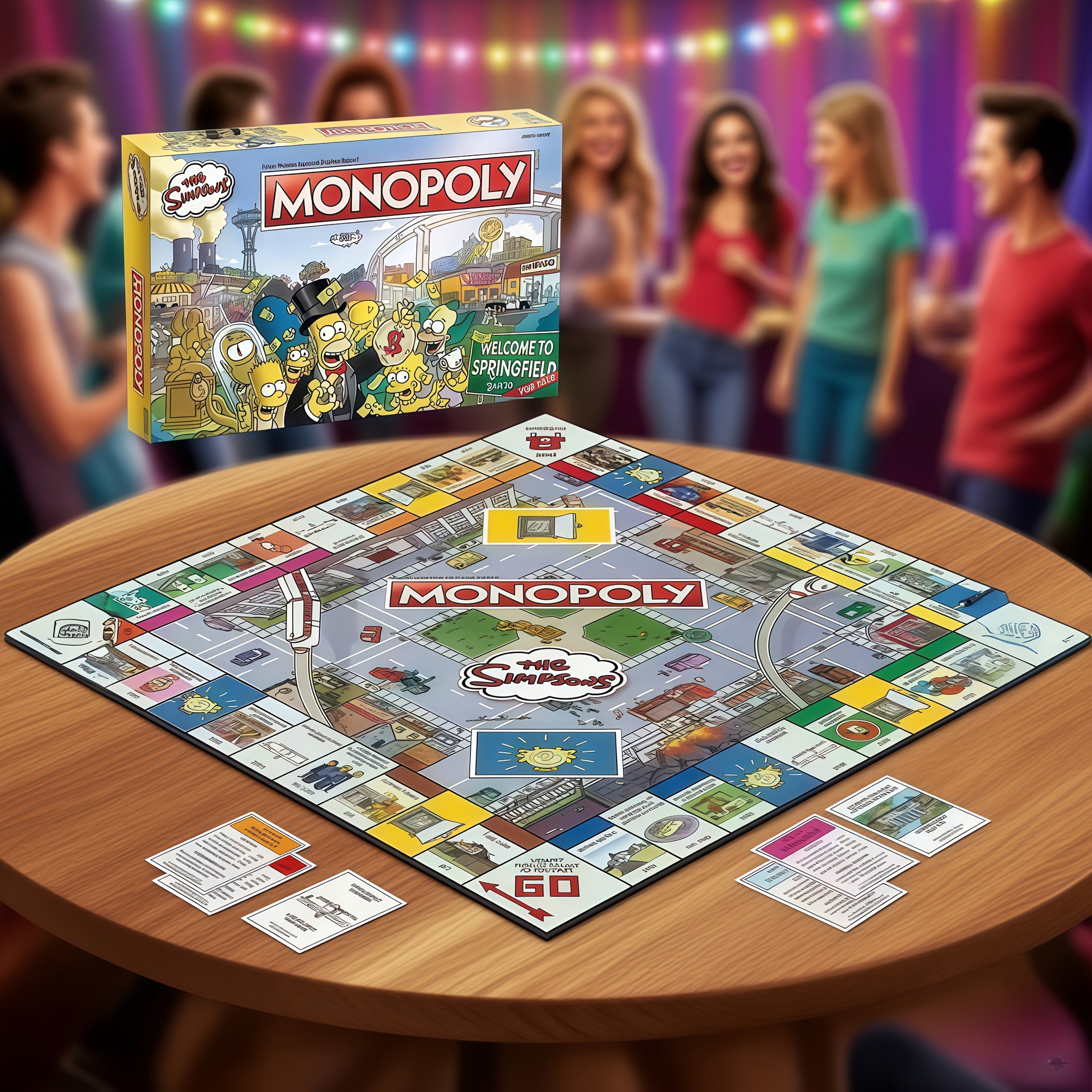 Hasbro Monopoly: The Simpsons Family Edition