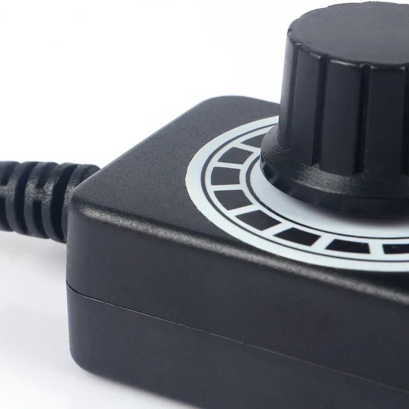 Adjustable Power Adapter Speed Controller LED Light To Adjust Brightness