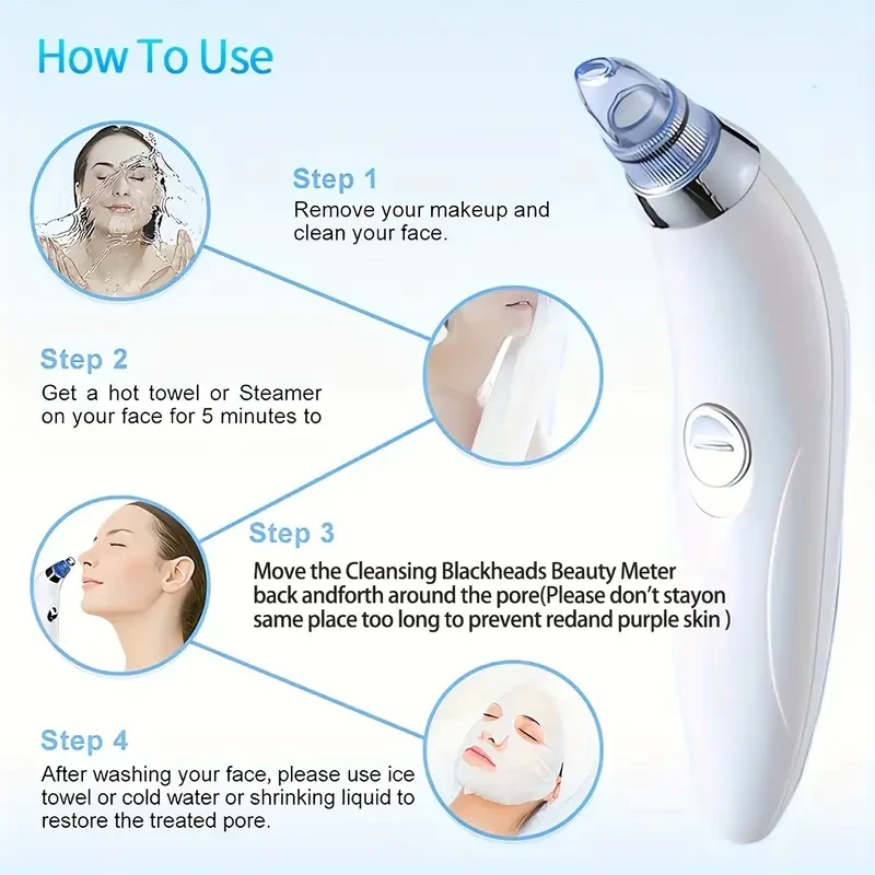 GENAI Blackhead Clean Beauty Meter  Deep Pore Cleansing Made Simple