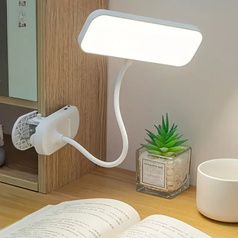 HOTU Flexible Swan-Neck Desk Lamp  Eye-Protecting, Dimmable LED Lighting for Modern Workspaces