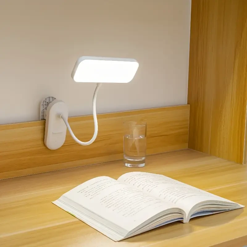 HOTU Flexible Swan-Neck Desk Lamp  Eye-Protecting, Dimmable LED Lighting for Modern Workspaces