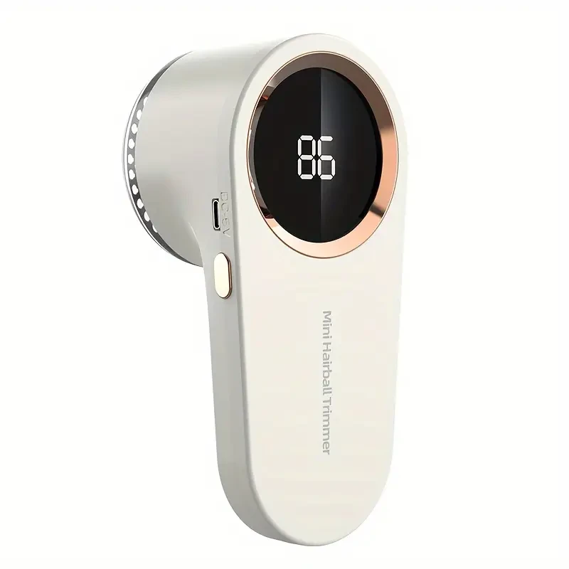 HOTU Fabric Shaver Lint Remover  Rechargeable Electric Sweater Defuzzer with LED Display