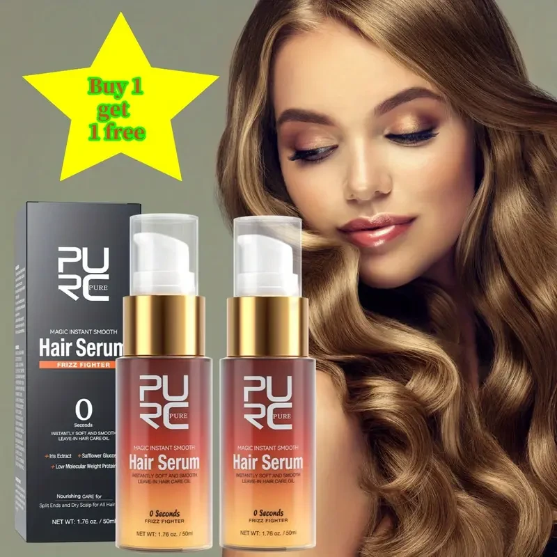 PURC Instant Soft Hair Oil Nourishing Frizz Control & Deep Repair Serum