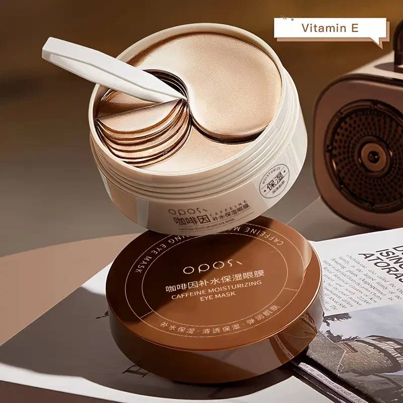 OPOSI Caffeine Peptide Firming Eye Mask Hydrating, Brightening & Puffiness-Reducing Gel Patches