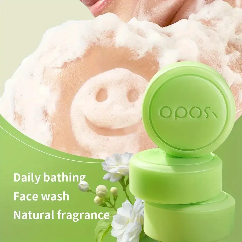 OPOSI Floral Scented Body & Face Soap  Gentle, Hydrating & Oil-Control Skincare