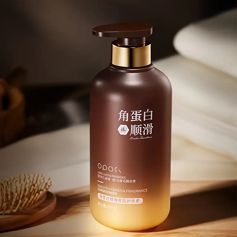 OPOSI Keratin Smooth Scented Conditioner  500ml Smoothing & Moisturising Formula