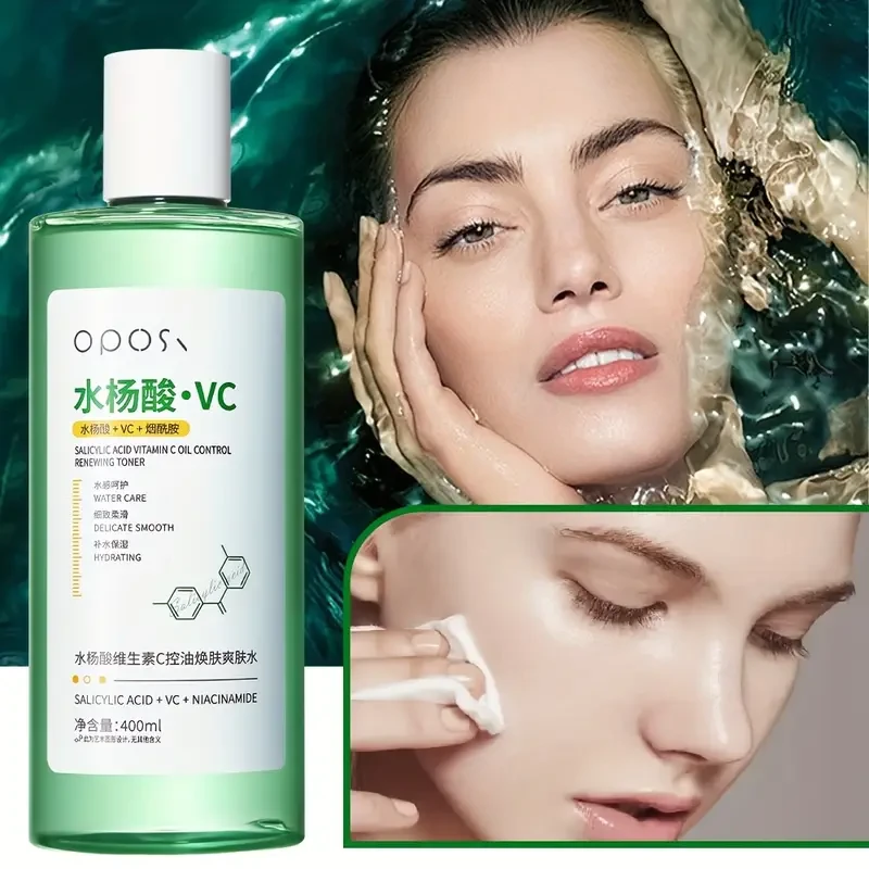 OPOSI Vitamin C & Salicylic Acid Toner  400ml Korean-Style Brightening & Clarifying Mist