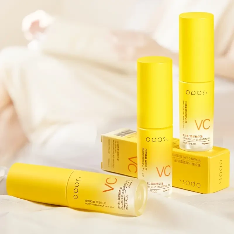 OPOSI Vitamin C Lip Essence Oil Moisturising, Glossy & Nourishing Lip Care