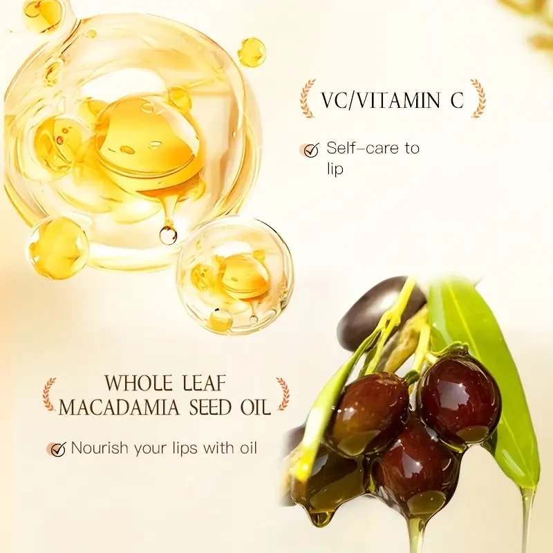 OPOSI Vitamin C Lip Essence Oil Moisturising, Glossy & Nourishing Lip Care