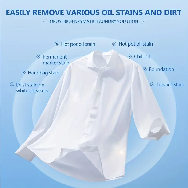 OPOSI Heavy-Duty Laundry Liquid Concentrate  255ml Sensitive-Safe, Surfactant-Free Formula