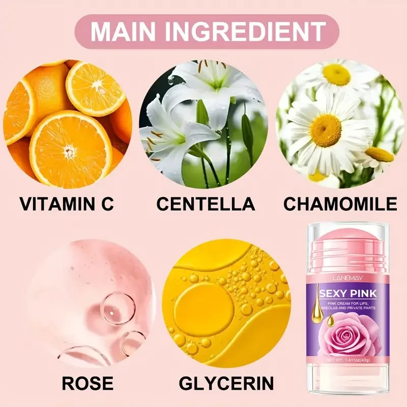 LANEMAY Womens Secret Cream Vitamin E & Rose Extract Brightening Moisturizer (1.7 fl. oz)