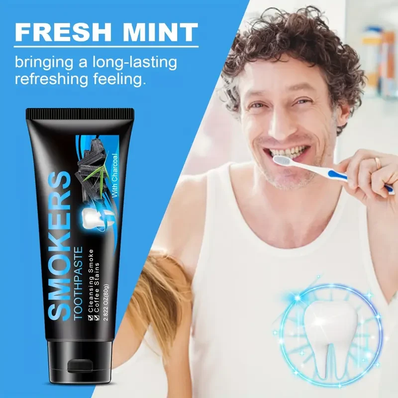 LANEMAY Smokers Toothpaste  Cold Mint Spice for Fresh Breath & Bright Teeth