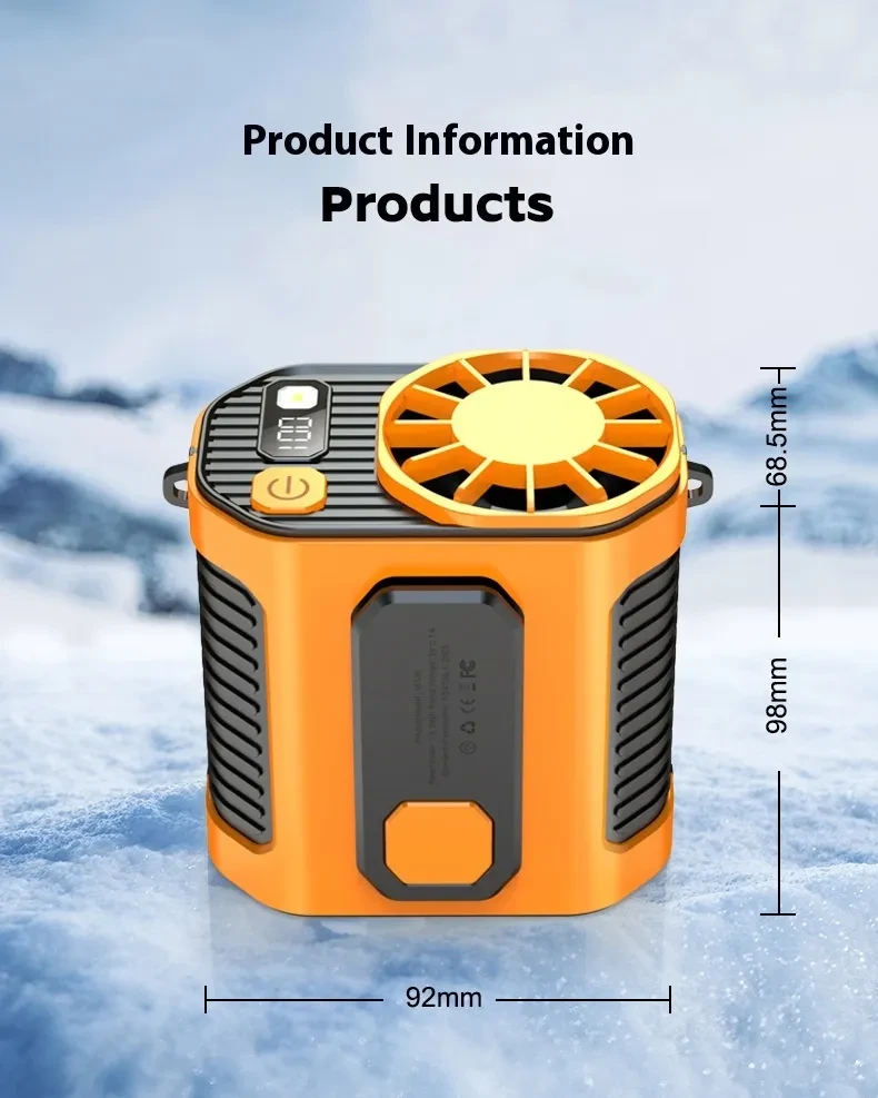 Wrist Hanging Fan Outdoor Camping Fan Portable