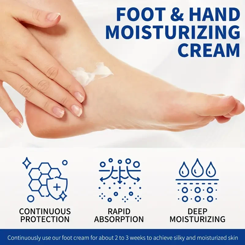 LANEMAY Urea 60% Hand & Foot Cream Deep Hydration, Moisture Lock & Barrier Support