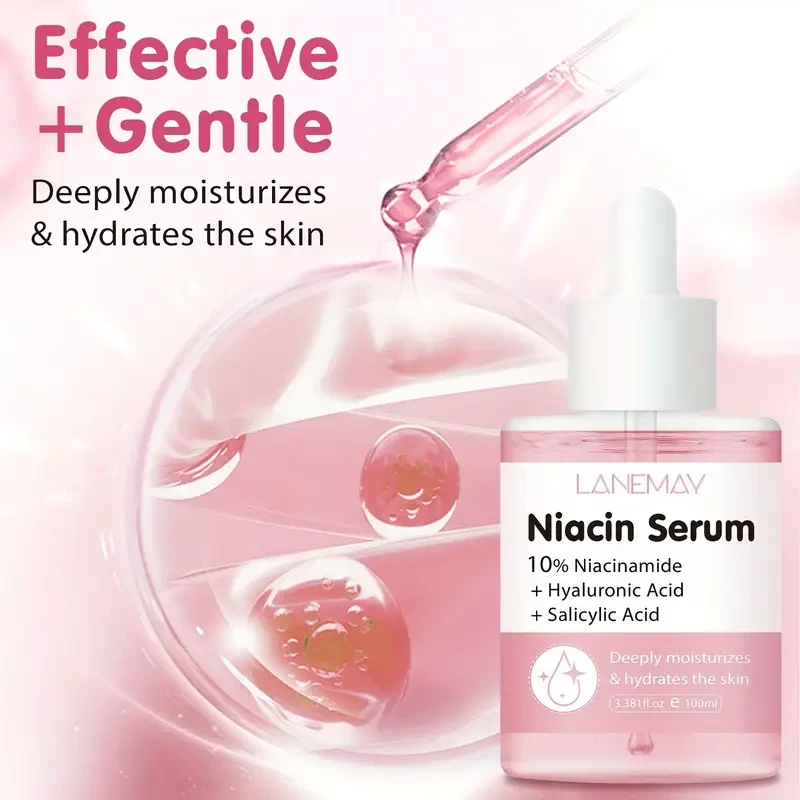 LANEMAY Niacinamide Facial Elixir  Hydrating, Brightening & Smoothing Formula (3.38 fl oz)