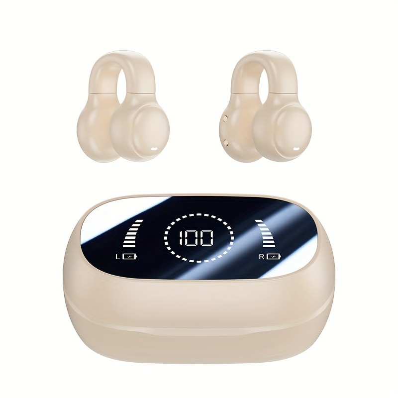 GENAI M47 Earbud Headphones  Compact Wireless Earbuds with ANC & Long Endurance
