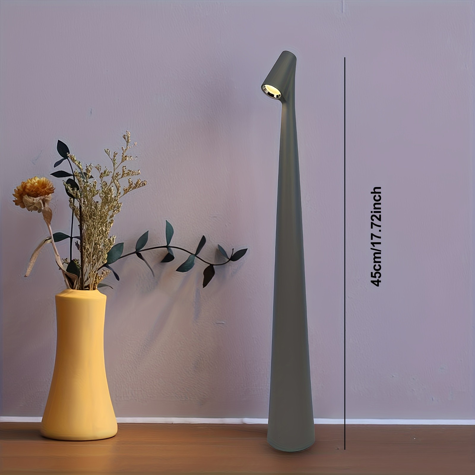 GENAI Rechargeable Cordless LED Desk Lamp Portable, Modern & Effortlessly Bright Anywhere
