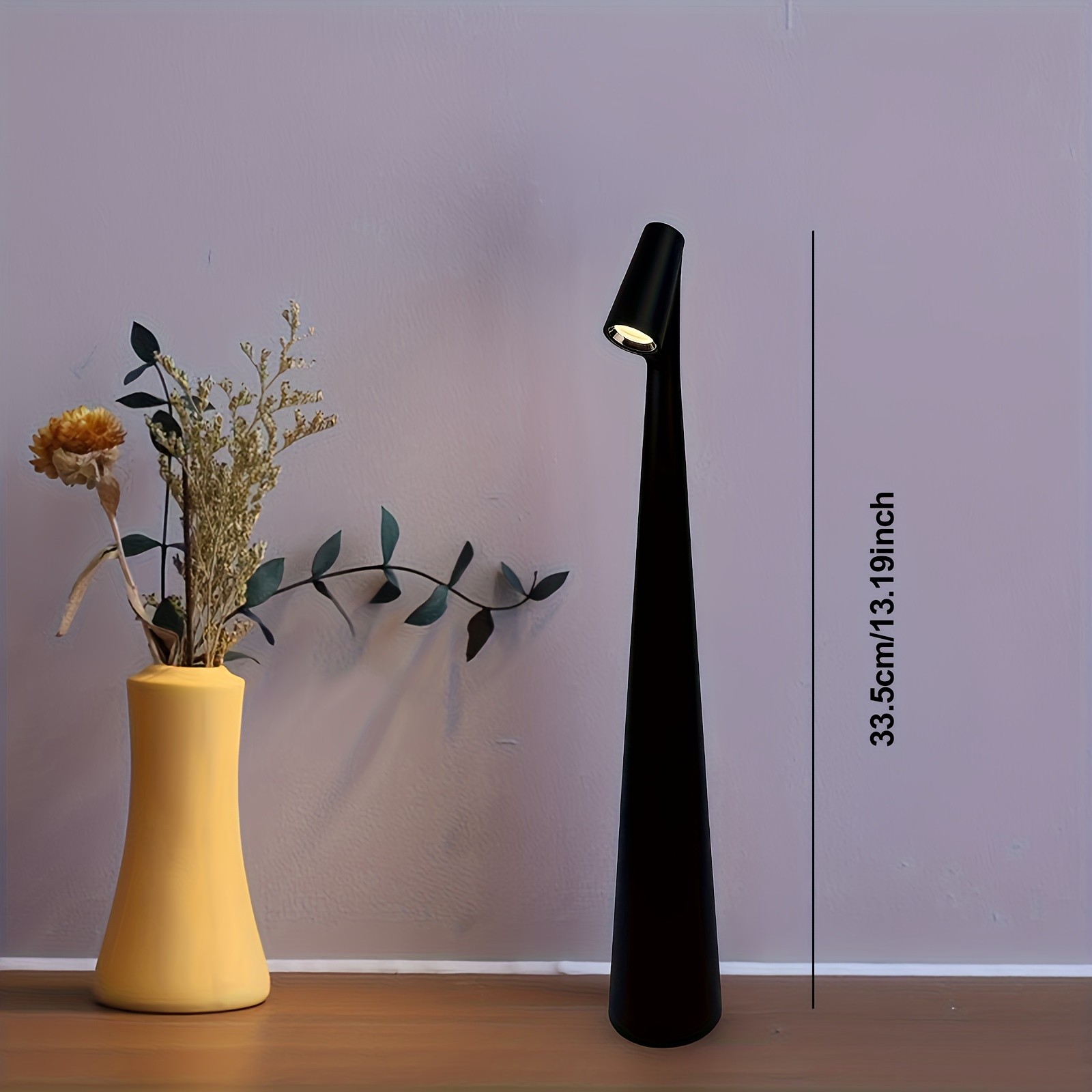 GENAI Rechargeable Cordless LED Desk Lamp Portable, Modern & Effortlessly Bright Anywhere