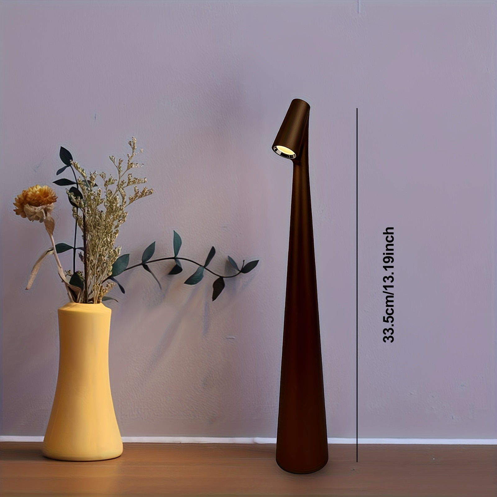 GENAI Rechargeable Cordless LED Desk Lamp Portable, Modern & Effortlessly Bright Anywhere