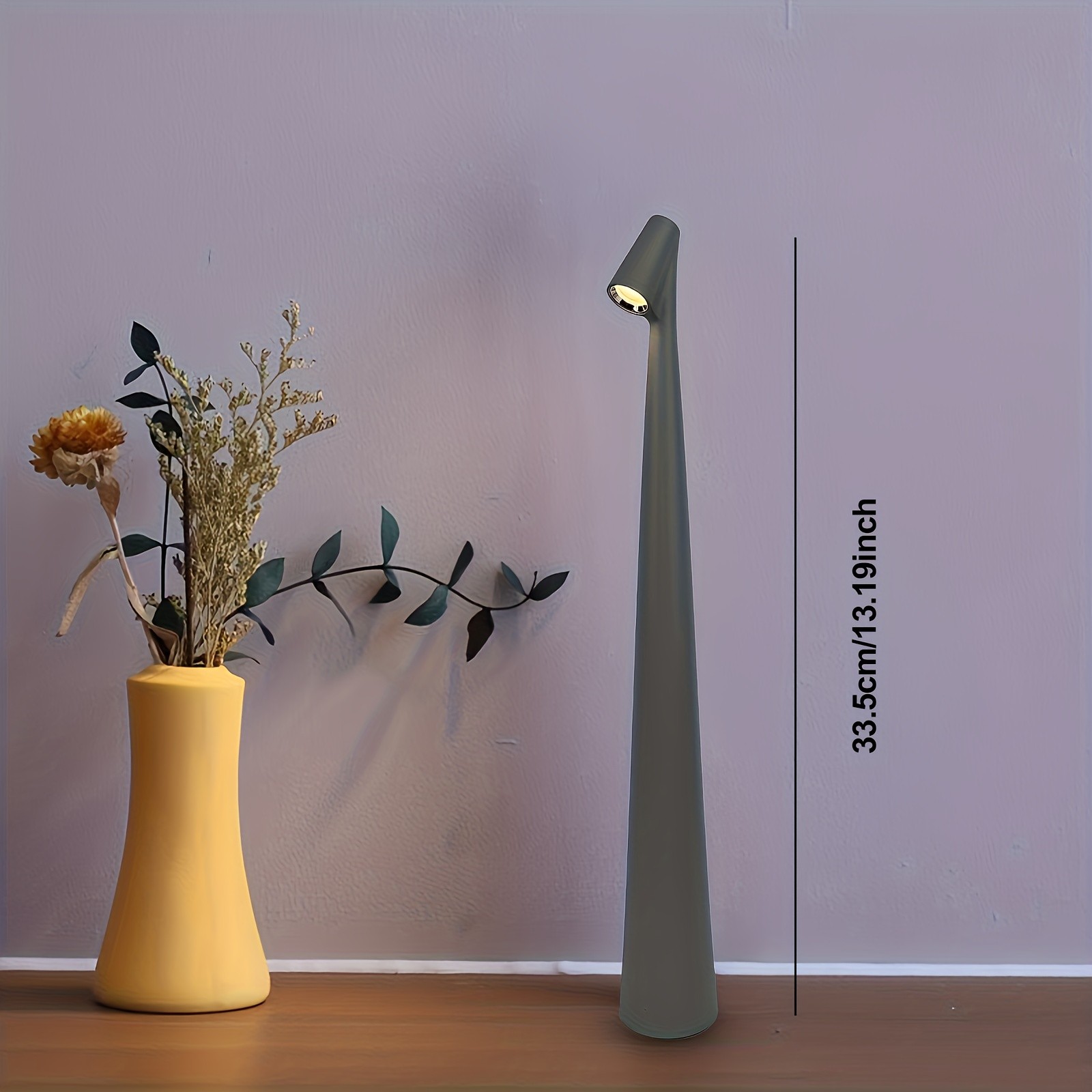 GENAI Rechargeable Cordless LED Desk Lamp Portable, Modern & Effortlessly Bright Anywhere