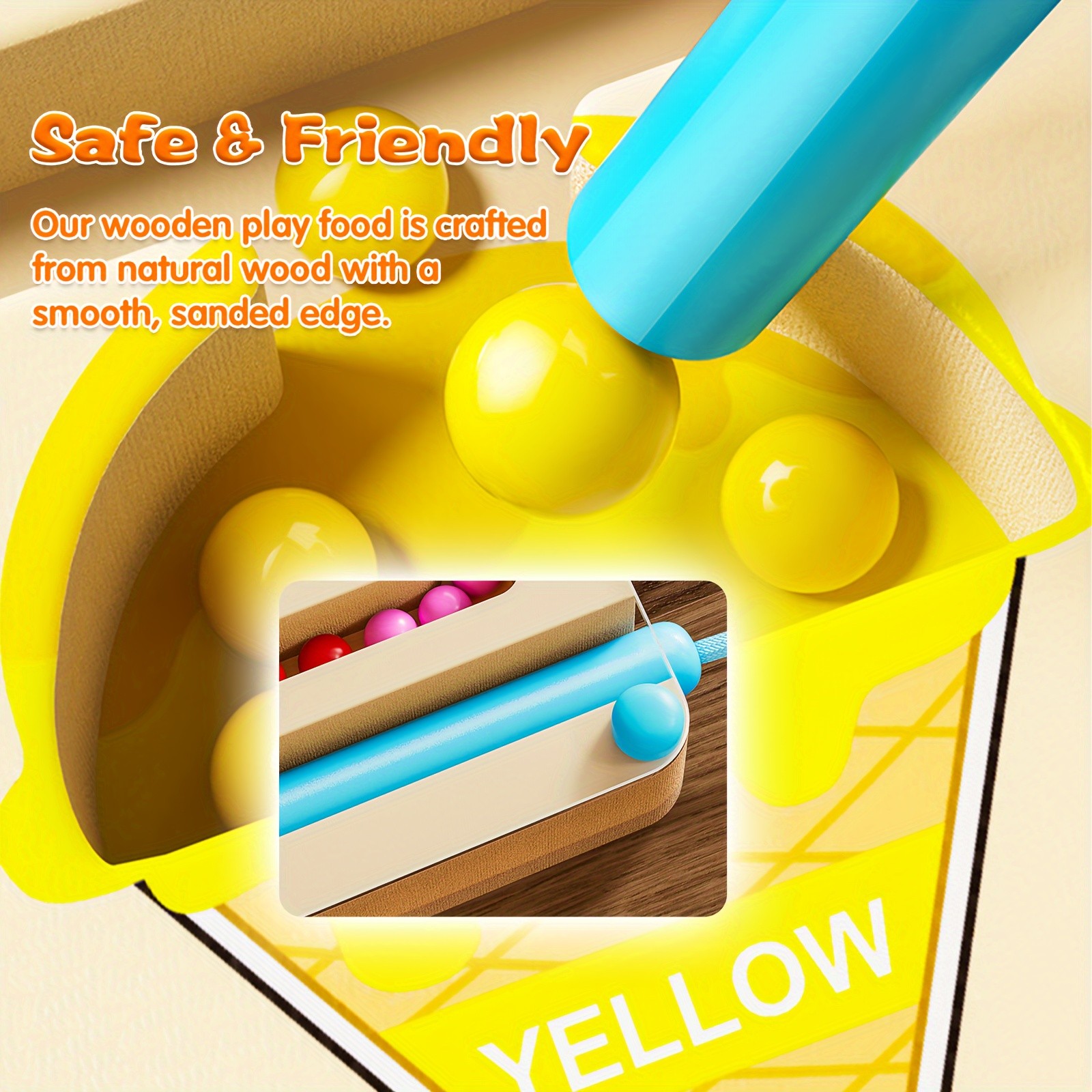 GENAI Wooden Magnetic Colour & Number Maze Puzzle Board A Fun Learning Adventure for Curious Minds