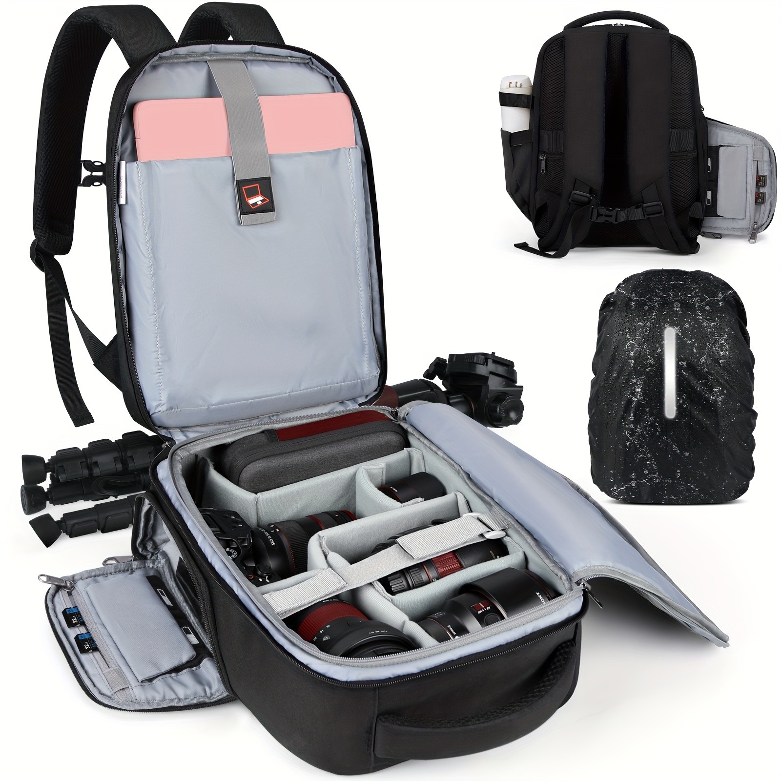 RAINSMORE Camera Backpack  Professional Protection for Photographers on the Move