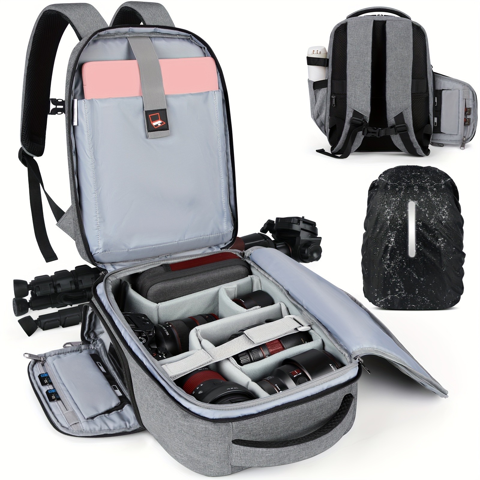 RAINSMORE Camera Backpack  Professional Protection for Photographers on the Move