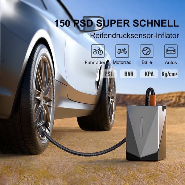 BRPOM Car Jump Starter with Air Compressor Your All-In-One Roadside Rescue Companion