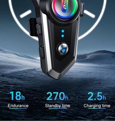 POLVCDG Motorcycle Helmet Wireless Headset  Ride Smarter, Safer & Fully Connected