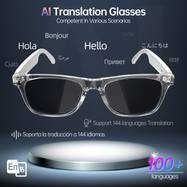 LIFEBEE AI Translation Glasses Smart Wireless Eyewear for Language, Travel & Outdoor Lifestyle