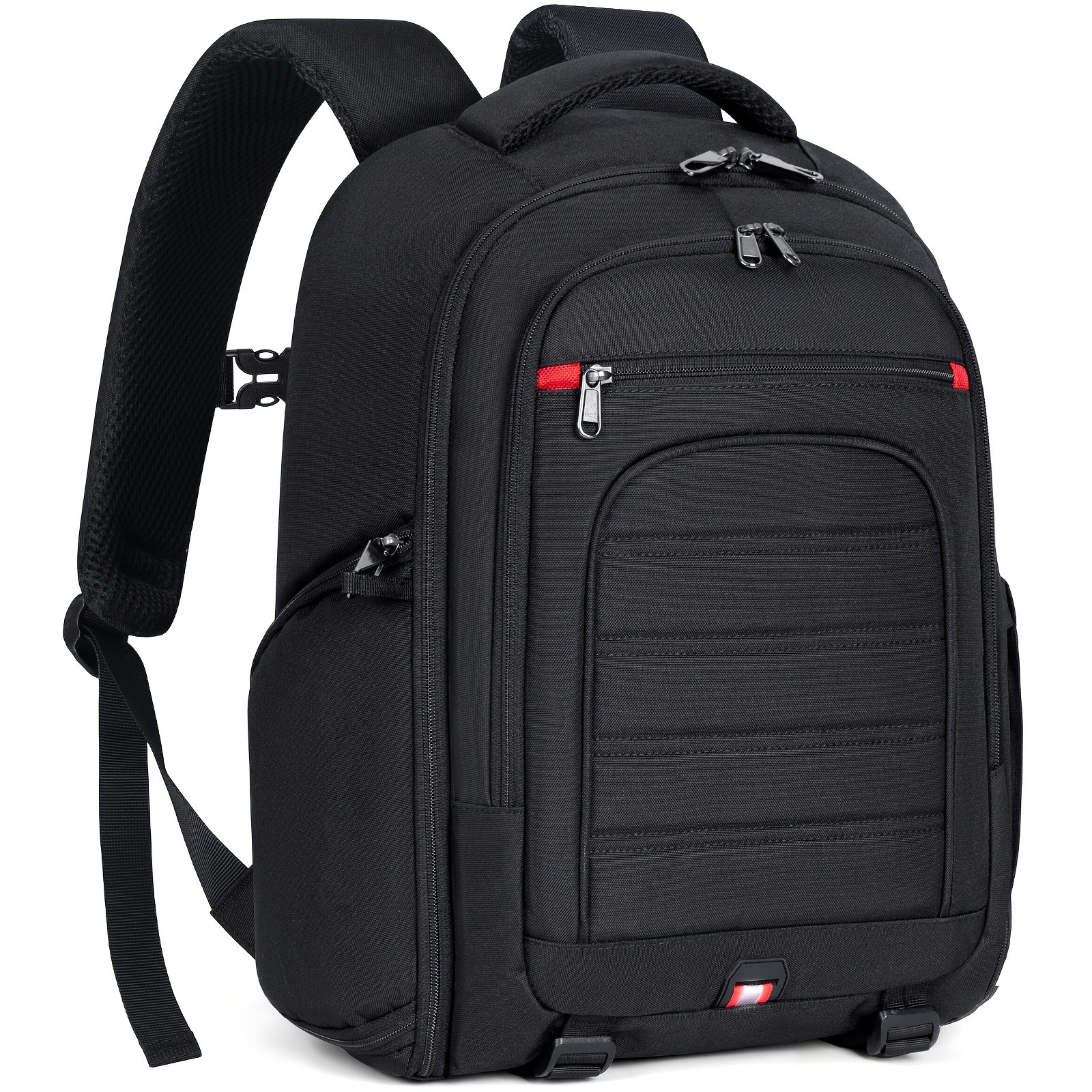 RAINSMORE Camera & Laptop Backpack  Anti-Theft 15.6" Photography Bag with Tripod Holder