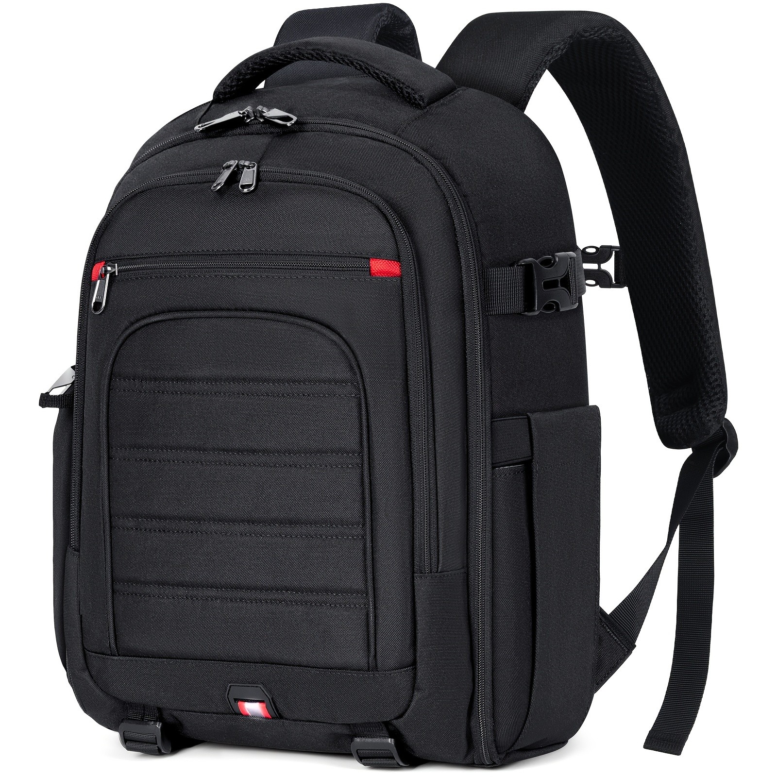 RAINSMORE Camera & Laptop Backpack  Anti-Theft 15.6" Photography Bag with Tripod Holder