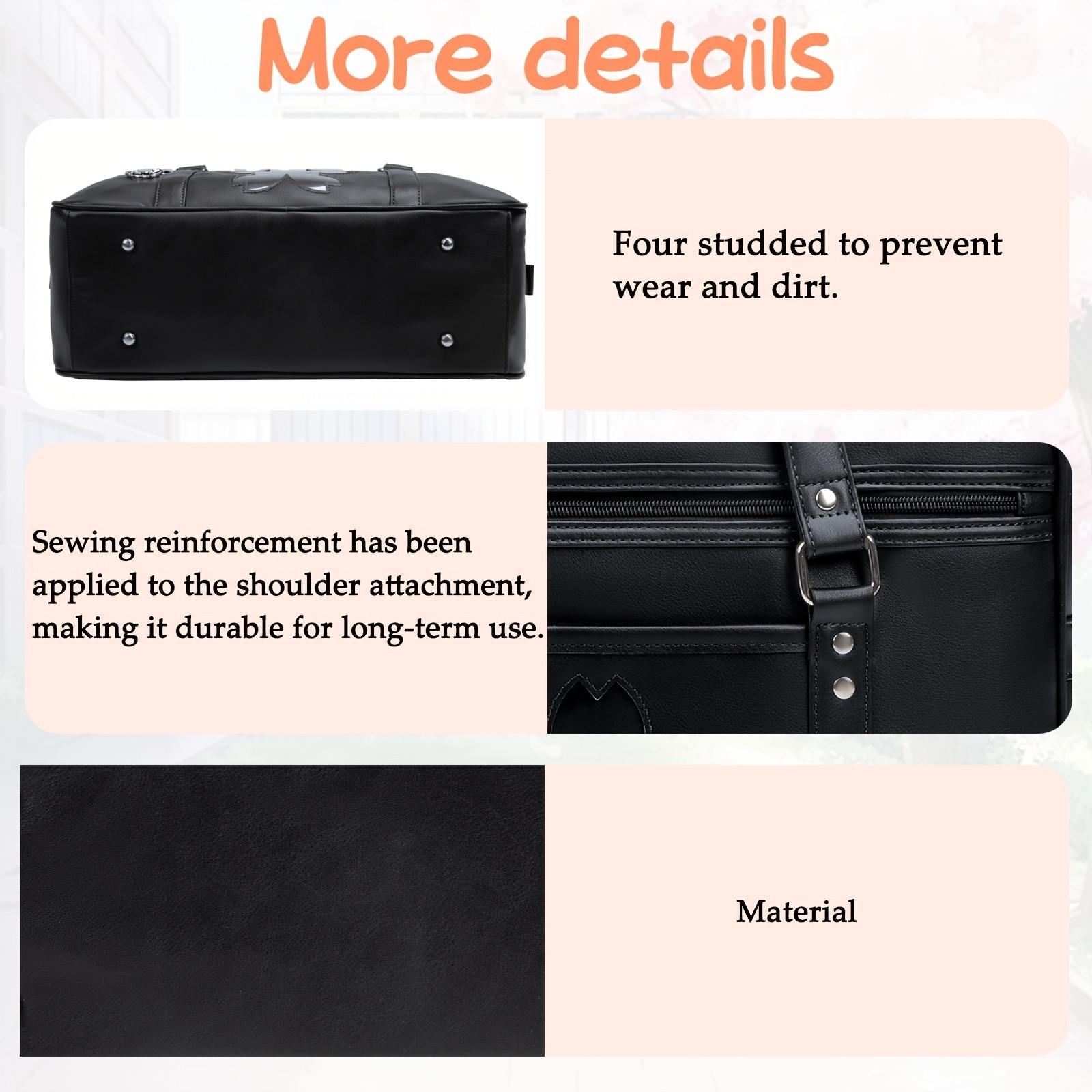 NUBILY Large Capacity Boston Bag  Stylish, Durable & TSA-Compliant for Middle & High School Students