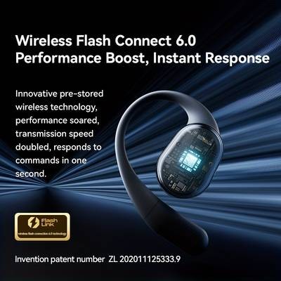 SANAG C16S TWS Wireless Earbuds HiFi Open-Back Sound, Smart Touch Control & All-Day Comfort