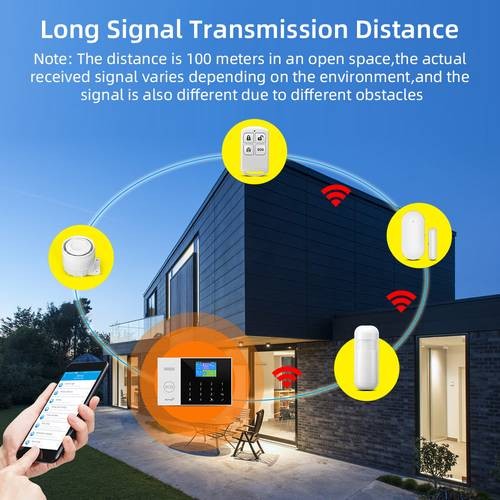 PGST 4G Wireless Home Security Touchscreen Alarm System Smart Protection, Fast Alerts & Complete Home Safety