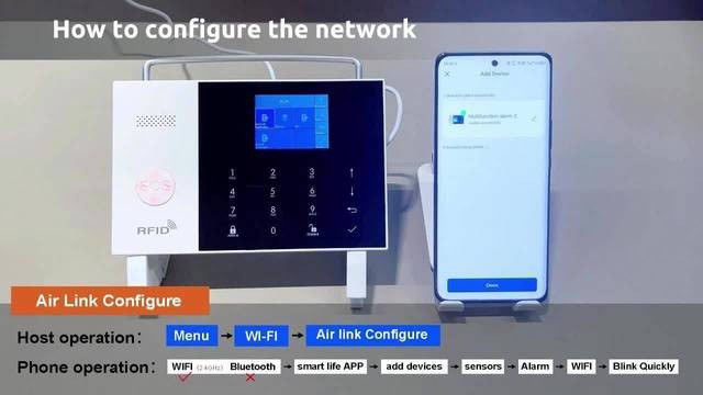PGST 4G Wireless Home Security Touchscreen Alarm System Smart Protection, Fast Alerts & Complete Home Safety