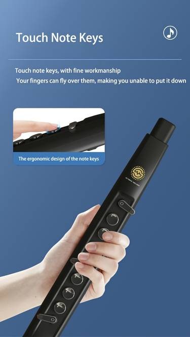 SUNRISE MELODY M1 EWI  Beginner-Friendly Digital Wind Instrument with 26 Timbres & Touch-Key Precision