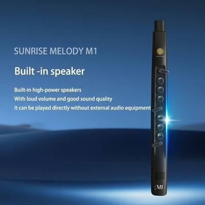 SUNRISE MELODY M1 EWI  Beginner-Friendly Digital Wind Instrument with 26 Timbres & Touch-Key Precision